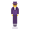 Person in Suit Levitating emoji on Microsoft